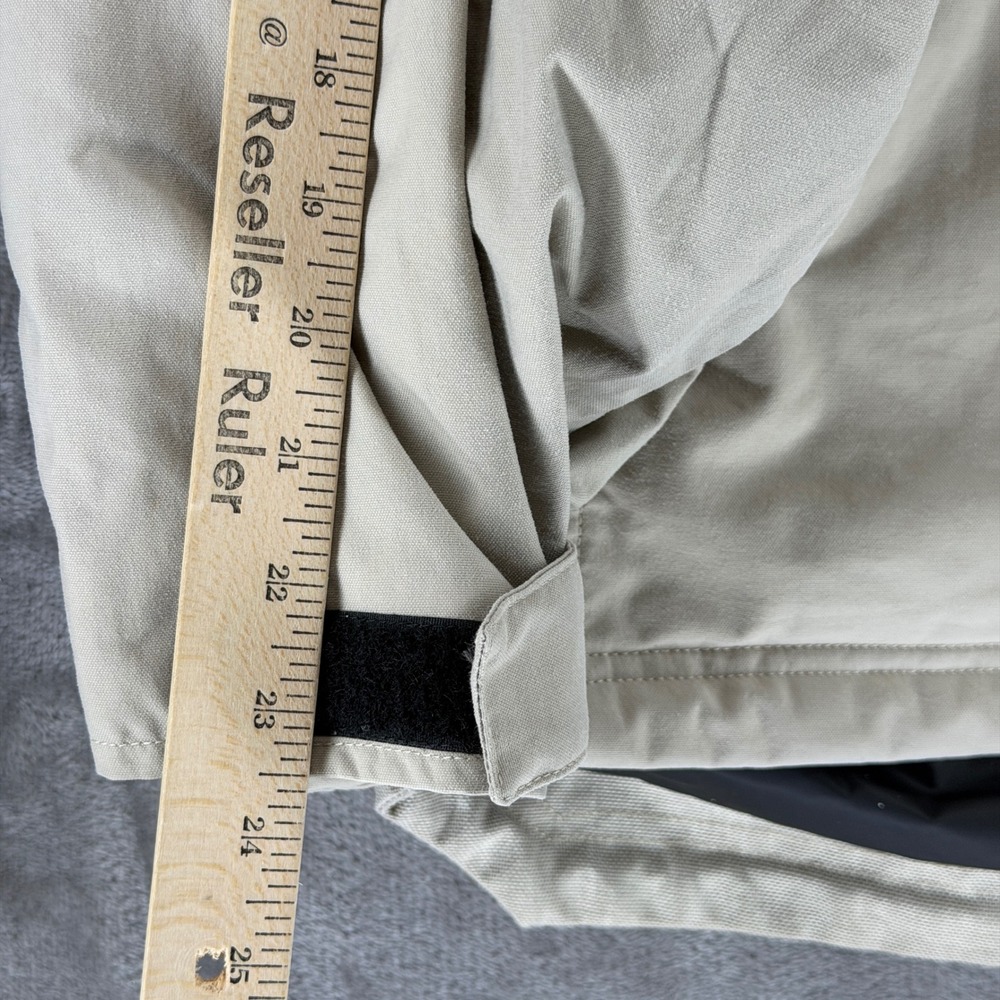 Burton Anorak Mens M Outland Tan Pullover Snowboard Jacket Sport EUC - Picture 6 of 10